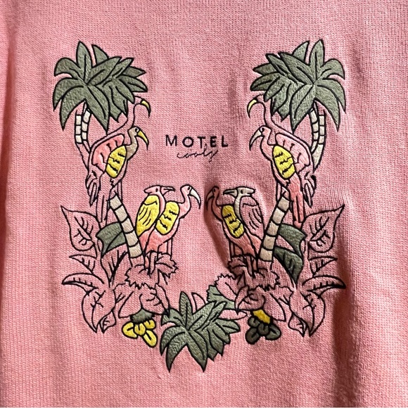 Barney Cools Embroidered Motel Sweater Pullover - Picture 4 of 6